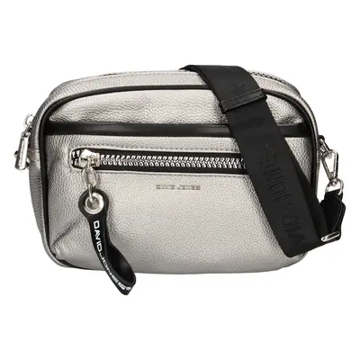 Dámská crossbody kabelka David Jones Lendie - stříbrná