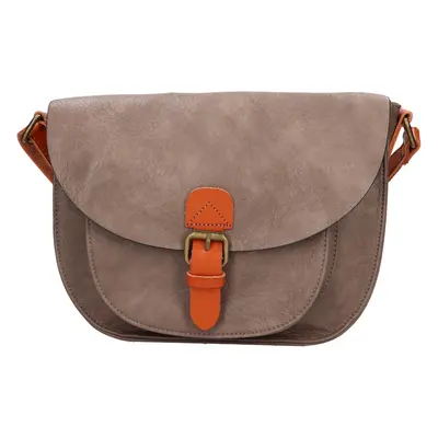 Dámská crossbody kabelka Flora & Co Debbi - šedo-hnědá