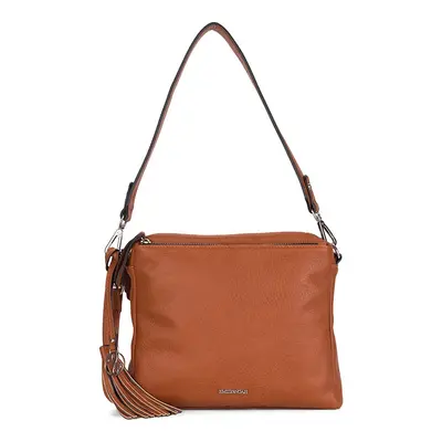 Dámská crossbody kabelka Emily & Noah Lonie - koňak