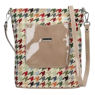 Dámská crossbody kabelka Facebag Ornela - béžová