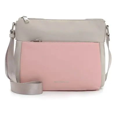 Dámská crossbody kabelka Emily & Noah Kalice - šedo-růžová