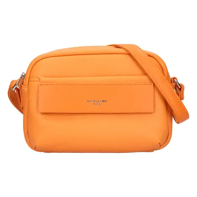 Dámská crossbody kabelka David Jones Lourdes - oranžová