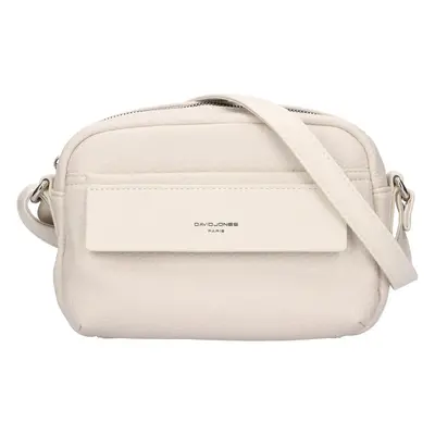 Dámská crossbody kabelka David Jones Lourdes - krémová