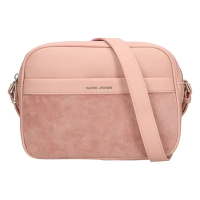 Dámská crossbody kabelka David Jones Octava - růžová