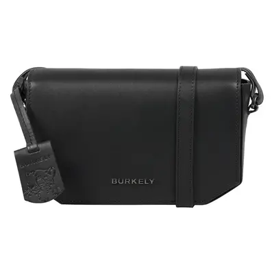 Dámská crossbody kožená kabelka Burkely Katia - černá