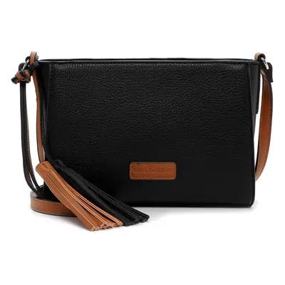 Dámská crossbody kabelka Emily & Noah Boho - černá