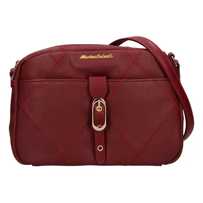 Dámská crossbody kabelka Marina Galanti Leticie - vínová