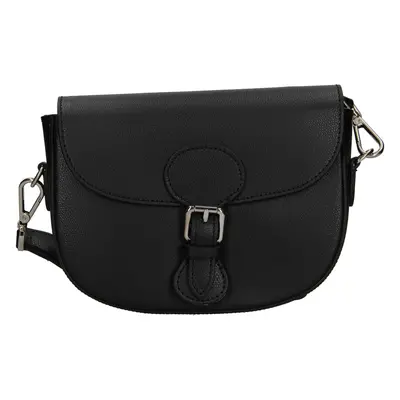 Dámská kožená crossbody kabelka Marina Galanti Lisa - černá