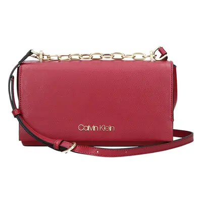 Dámská crossbody kabelka Calvin Klein Romana - vínová