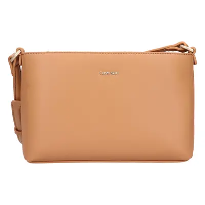 Dámská crossbody kabelka Calvin Klein Debbe - hnědá