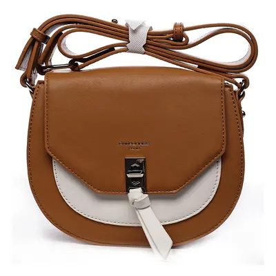 Dámská crossbody kabelka David Jones Tamara - hnědá