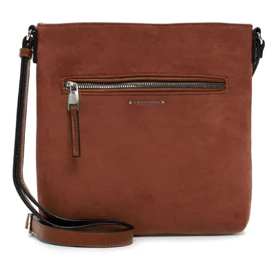 Dámská crossbody kabelka Emily & Noah Lolla - koňak