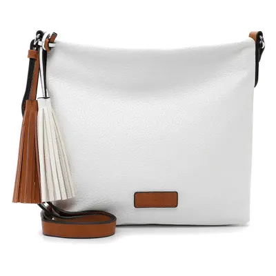 Dámská crossbody kabelka Emily & Noah Palua - bílá