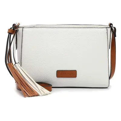 Dámská crossbody kabelka Emily & Noah Boho - bílá