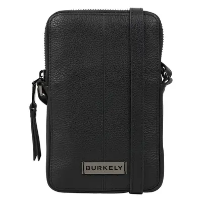 Dámská kožená crossbody kabelka na telefon Burkely Jitte - černá