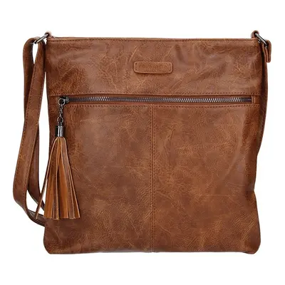 Dámská crossbody kabelka Enrico Benetti 66233 - koňak