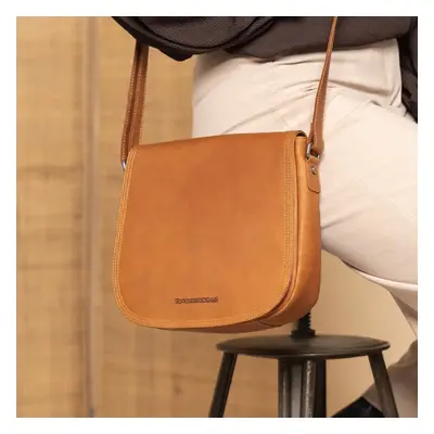 Dámská kožená crossbody kabelka The Chesterfield Brand Martina - koňak