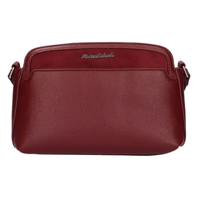 Dámská crossbody kabelka Marina Galanti Delphine - vínová