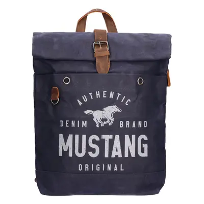 Velký trendy batoh Mustang Lindr - modrá