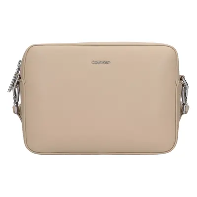 Dámská crossbody kabelka Calvin Klein Salla - tmavě béžová