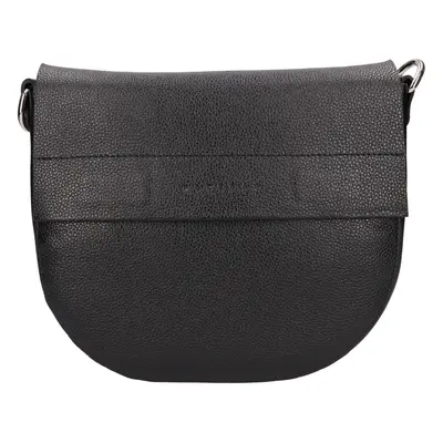 Dámská kožená crossbody kabelka Facebag Avela - černá