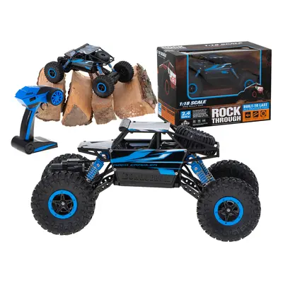 Creative Corner RC auto Rock Crawler HB 2.4GHz 1:18 modré