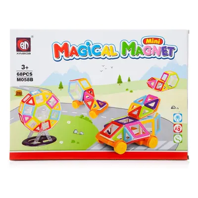 Creative Corner Magnetické cihly MAGICAL MAGNET MINI 68 SETŮ 3+