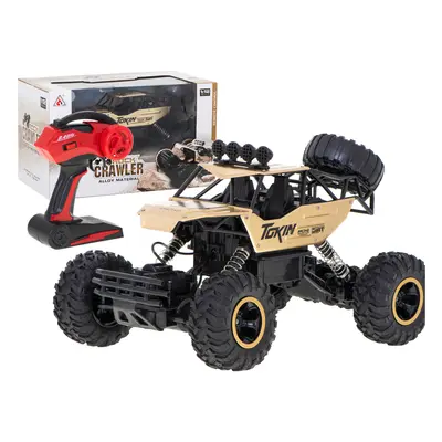 Creative Corner RC auto Rock Crawler 1:12 4WD METAL zlatý