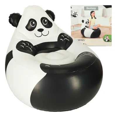 Creative Corner BESTWAY 75116 Nafukovací křeslo panda pouffe