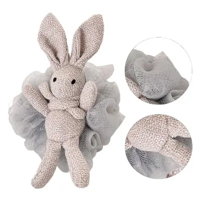 Flamenco Mystique Houbová mycí žinka na tělo BUNNY XL 15 cm s krajkou