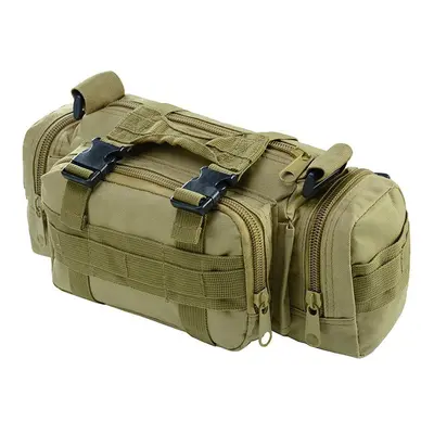 Vojenská taktická ledvinka Tactical, zelená, polyester 600D, 30x8x18 cm