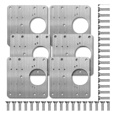 Camerazar Sada 6 desek na opravu závěsů 9x9 cm pro nábytek