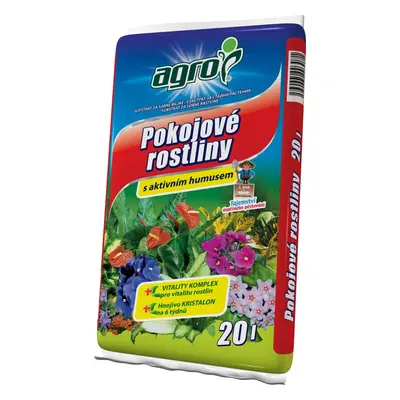 AGRO Substrát pro pokojové rostliny 20l