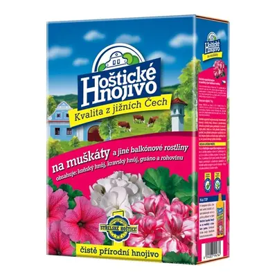 Hoštické hnojivo s guánem Muškáty 1kg