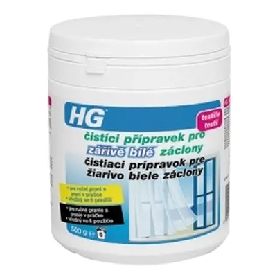 HG 41605 Čistící přípravek pro zářivě bílé záclony 500g