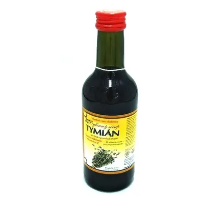 Bylinný fruktózový sirup TYMIÁN 290 g