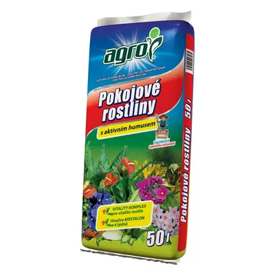 AGRO Substrát pro pokojové rostliny 50l