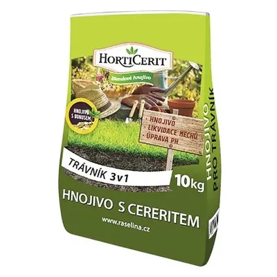 Horticerit Hnojivo pro trávník 3v1 10 kg