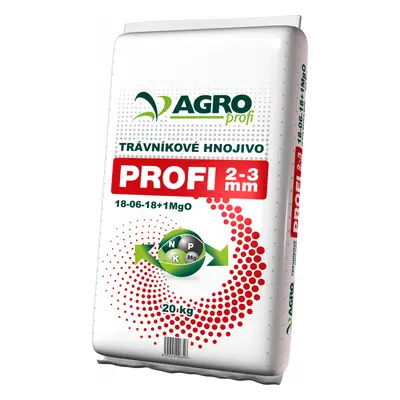 AGRO PROFI Trávníkové hnojivo 18-06-18+1MgO 20 kg (LETNÍ)