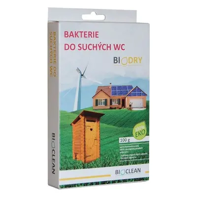 BIOCLEAN Biodry - Bakterie do suchých WC 100g