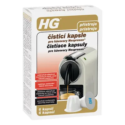 HG 67800 Čistící kapsle pro kávovary Nespresso (6 kapslí)