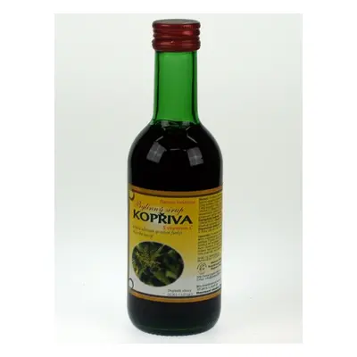 Bylinný fruktózový sirup KOPŘIVA 290 g