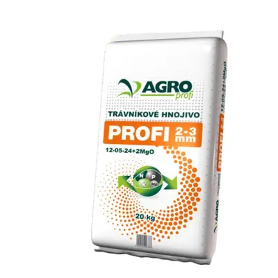 AGRO PROFI Trávníkové hnojivo 12-05-24+2MgO 20kg (PODZIMNÍ)