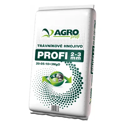 AGRO PROFI Trávníkové hnojivo 20-05-10+3MgO 20kg (JARNÍ)