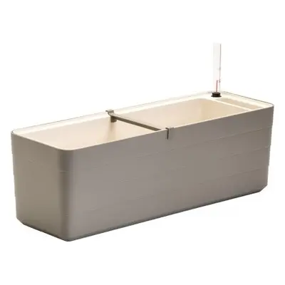 Truhlík Berberis 60 cm Taupe + Slonová kost