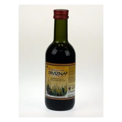 Bylinný fruktózový sirup DIVIZNA 290 g