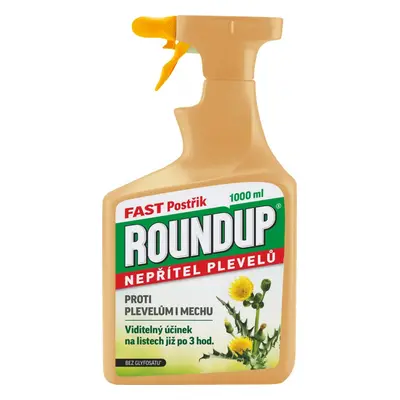 Roundup FAST 1l proti plevelům i mechu bez glyfosátu