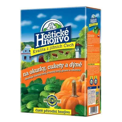 Hoštické hnojivo s guánem Okurky a cukety 1kg