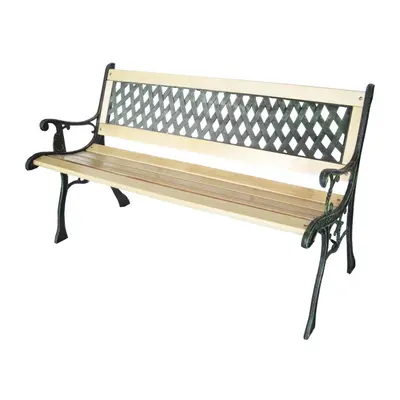 CH2776 Lavička zahradní pro 2 osoby 122x56x74cm