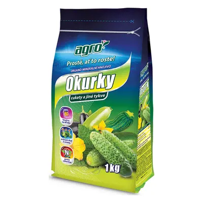 Agro Organominerální hnojivo Okurky a cukety 1 kg